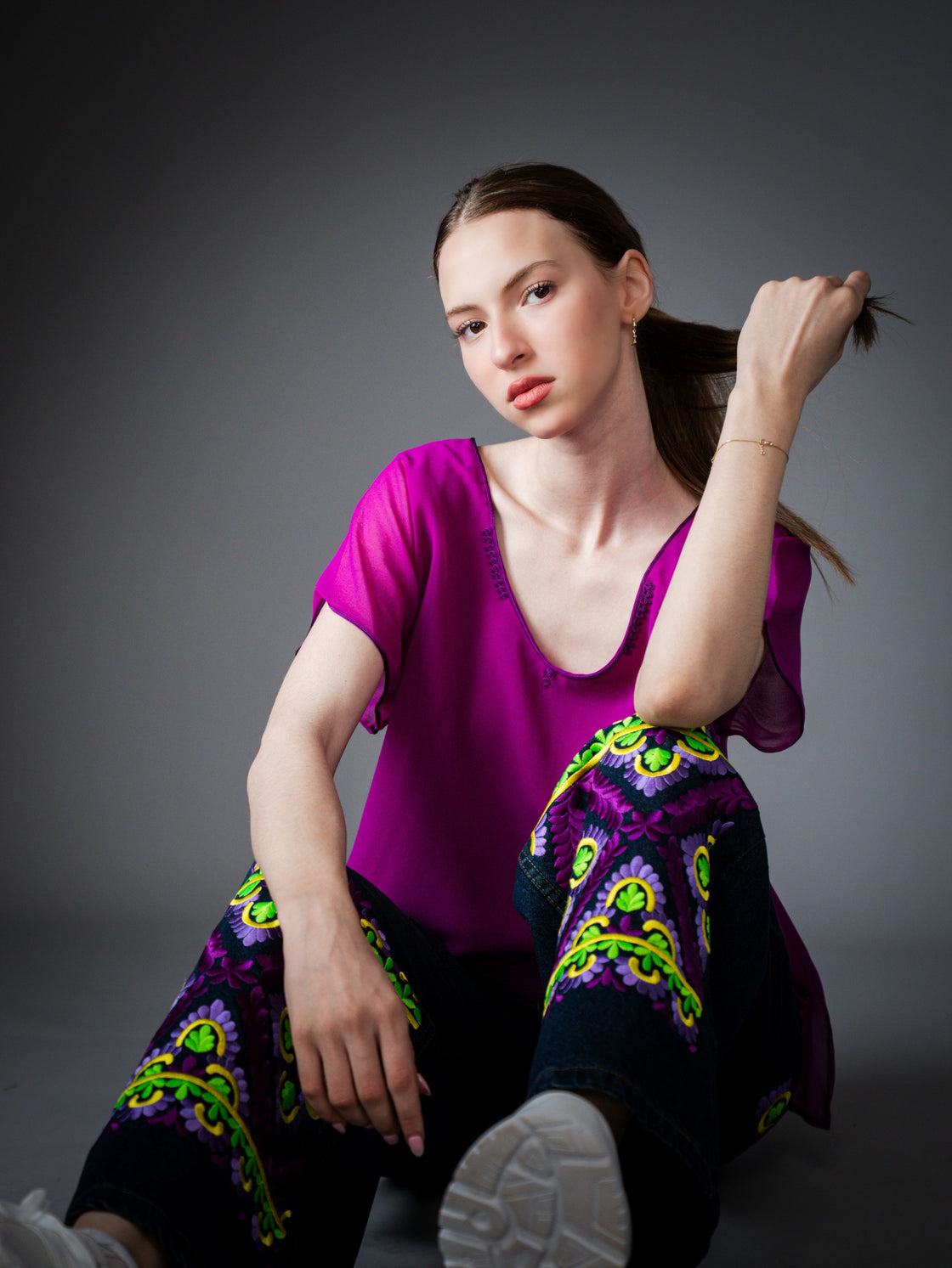 Jean Joudia Indigo Foncé