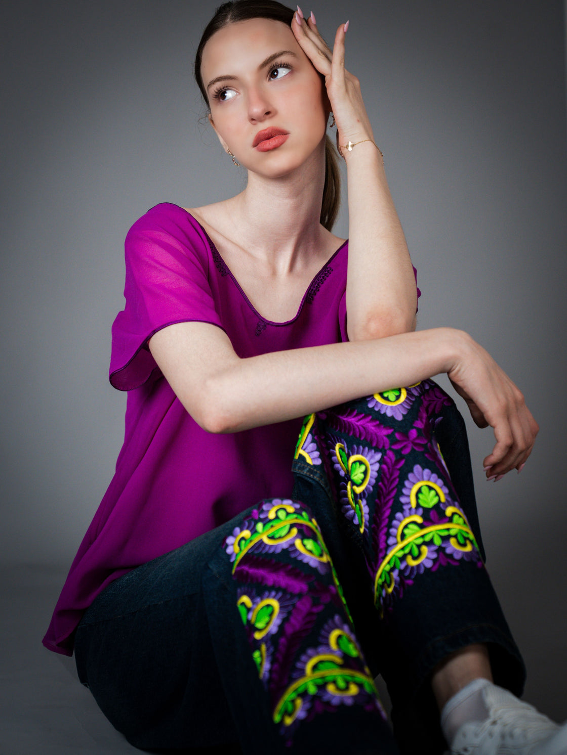 Jean Joudia Indigo Foncé