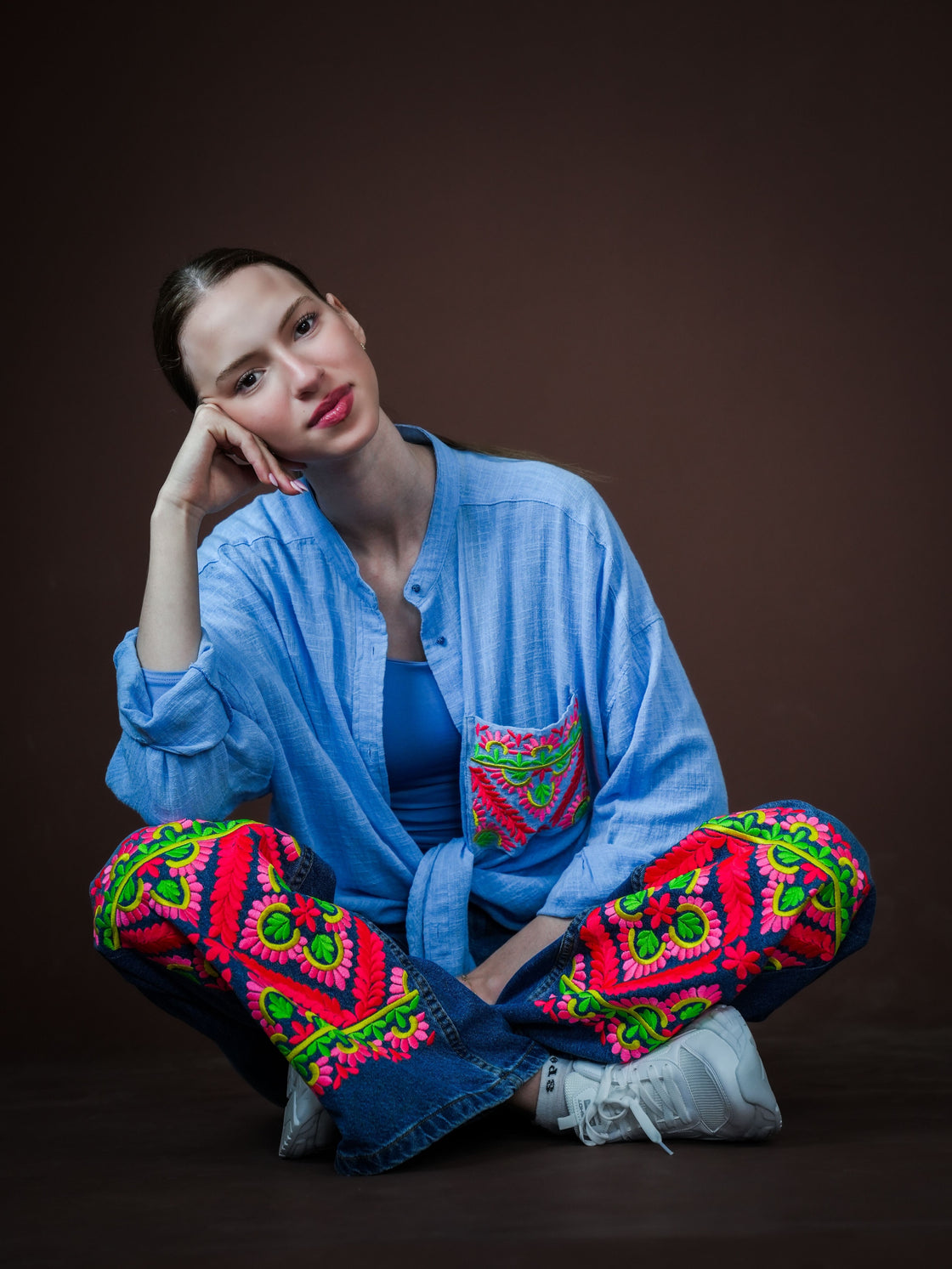 Jean Joudia Indigo Clair